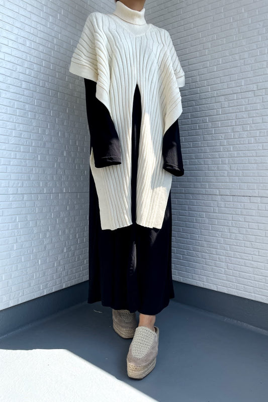 ロングストライプニット DPA03036