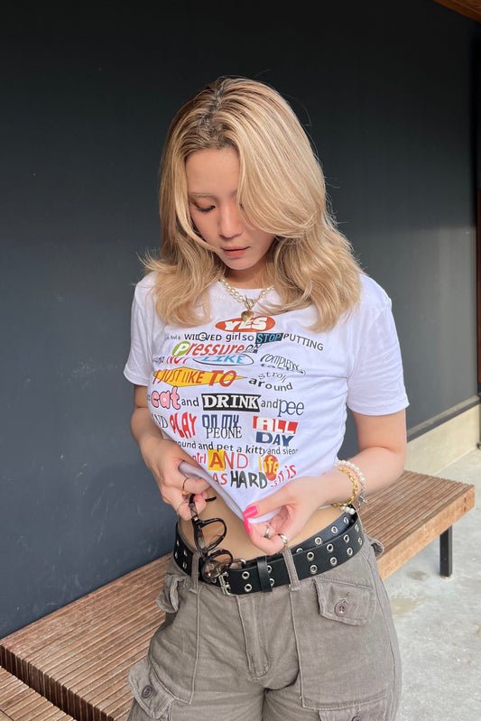 colorfullogoTシャツ DPA69058