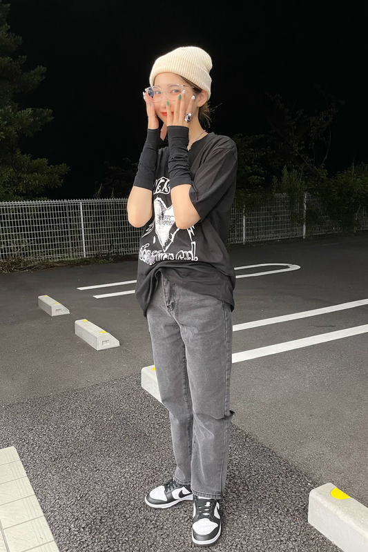 サイドホールワイドデニムパンツ DPA61039