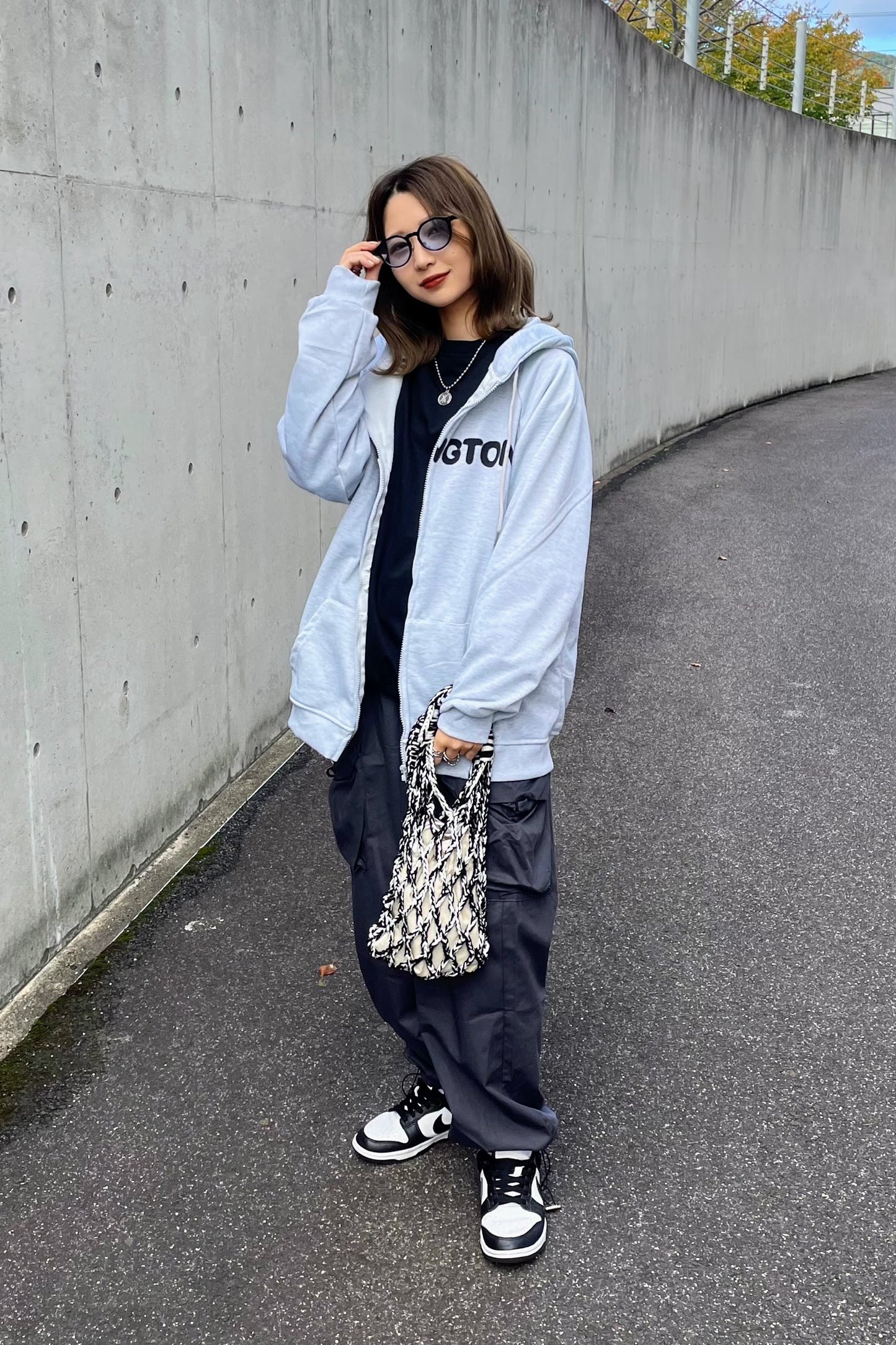 ビッグシルエットパーカー DPA61122