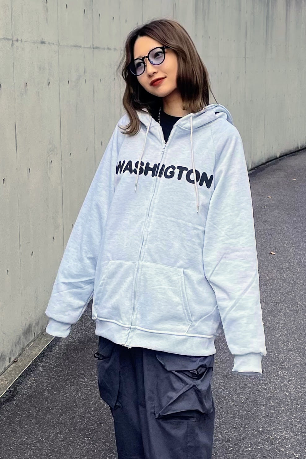 ビッグシルエットパーカー DPA61122