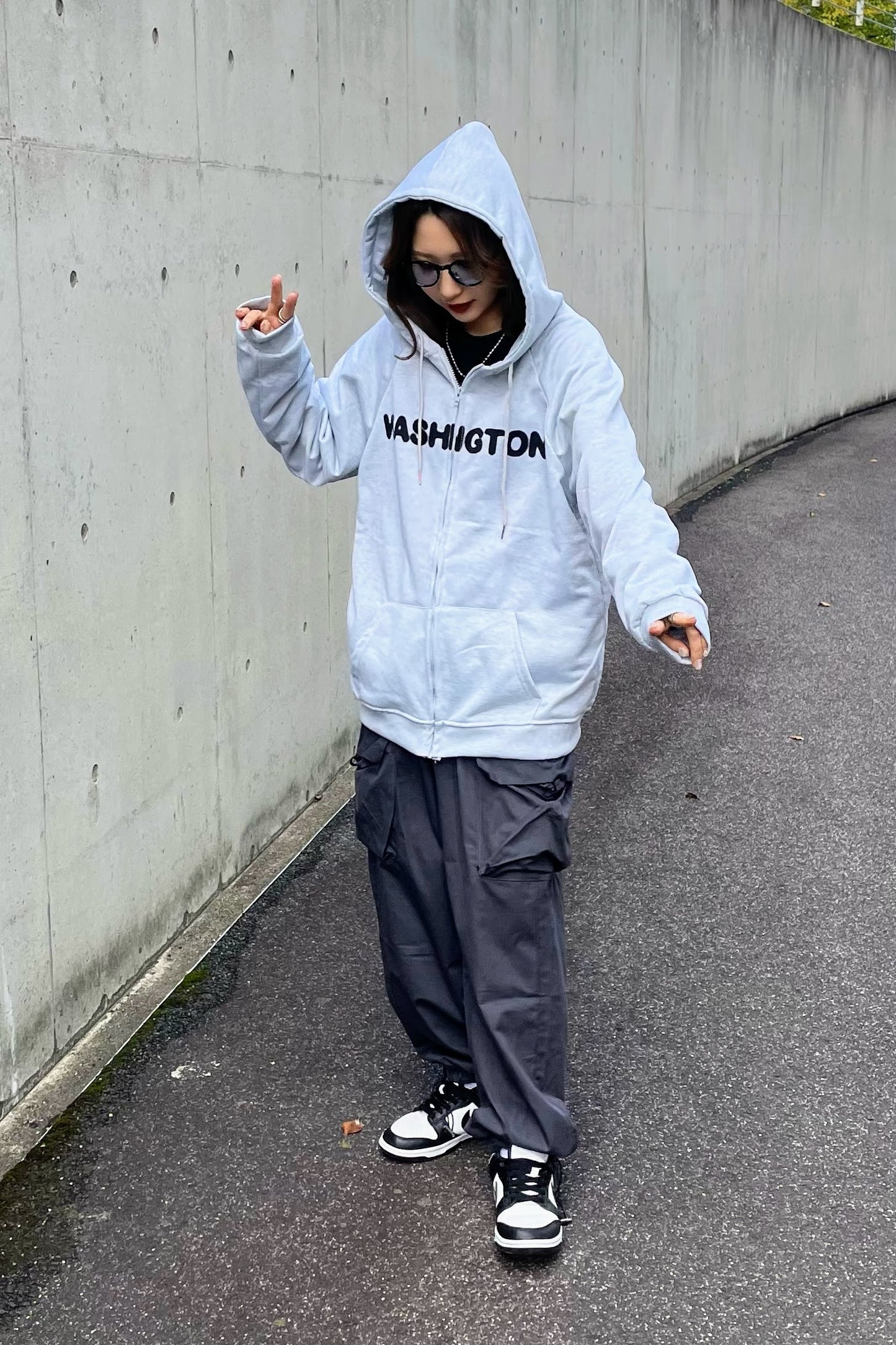 ビッグシルエットパーカー DPA61122