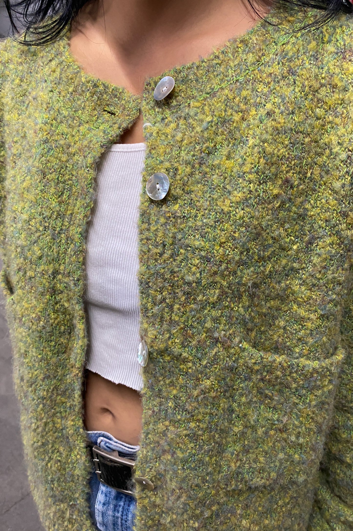 メランジカーディガン DPA14045