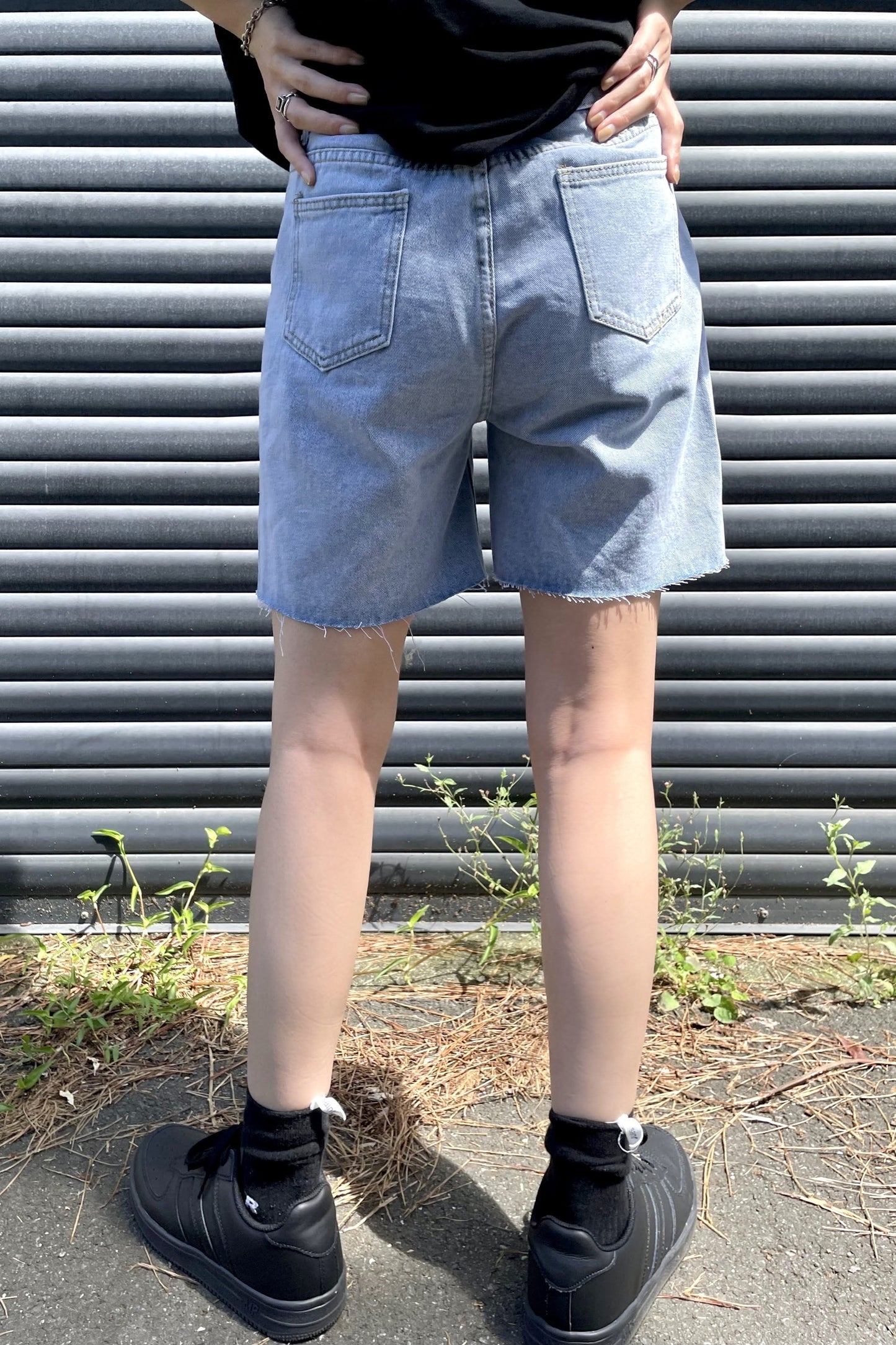 ダメージデニムショートパンツ DPA96010