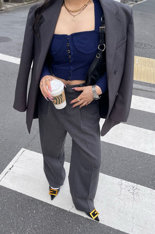 バストシルエットニット DPA34012