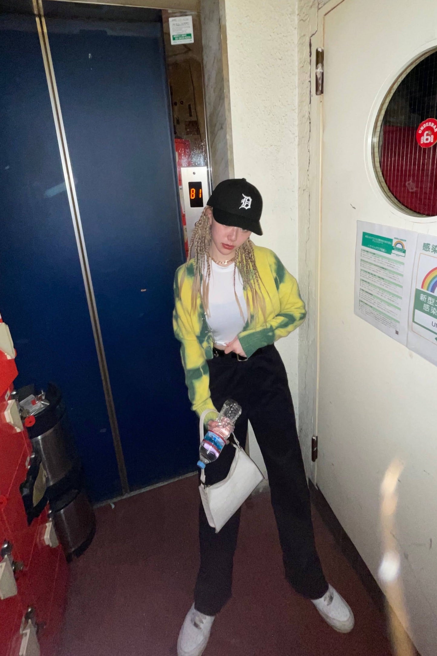 イエロータイダイカーディガン DPA18004