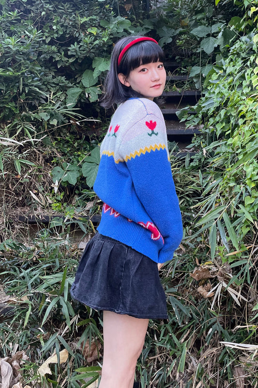 フラワーハットニット DPA43120