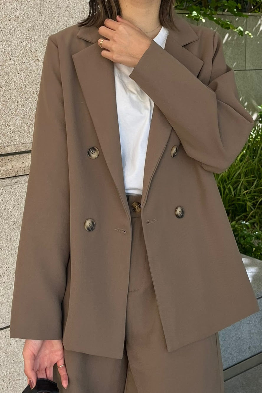 ダブルボタンルーズテーラードジャケット CPA04006