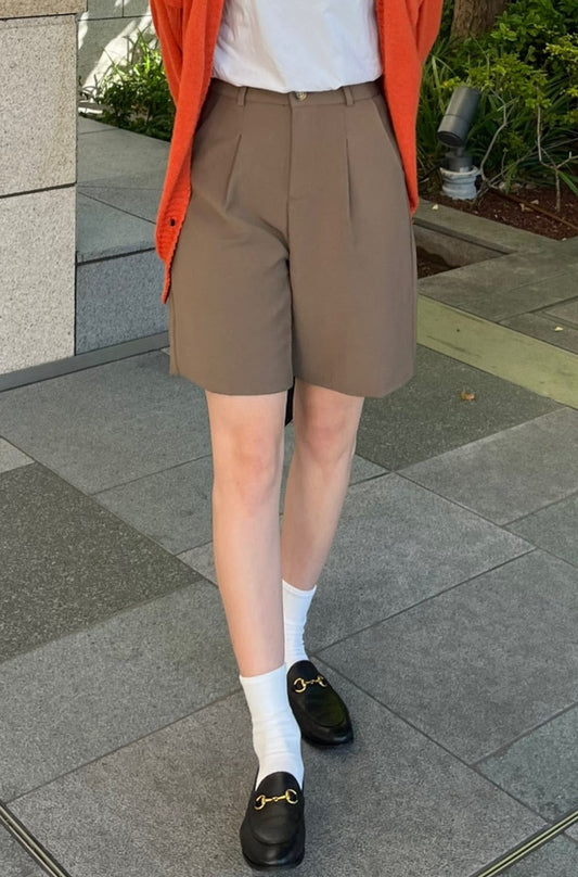 ハイウエストタックショートパンツ CPA04007