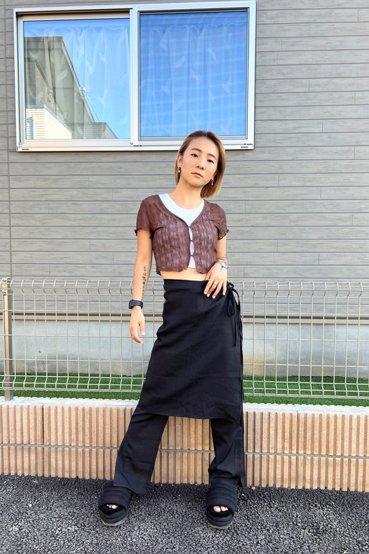 スカートレイヤードパンツ DPA03261