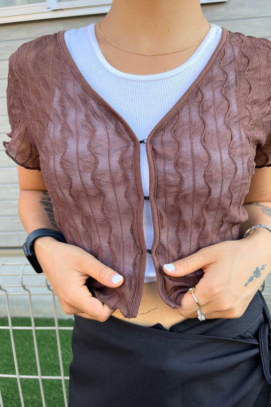 タイトカットカーディガン DPA03256