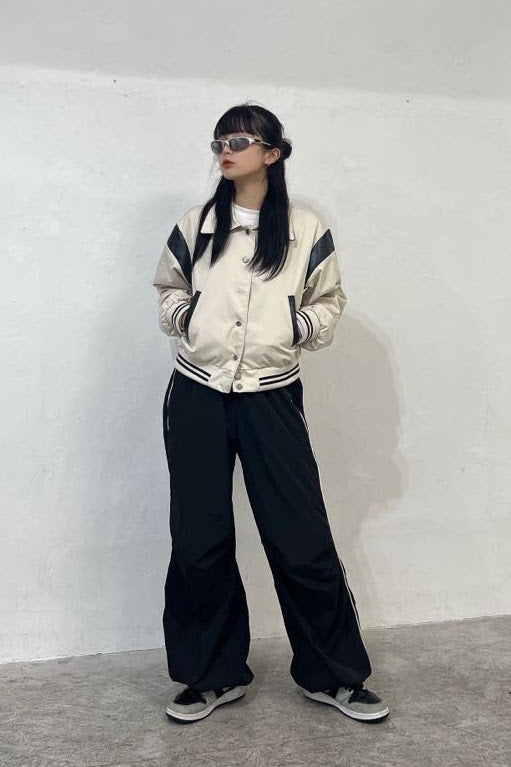 サイドトラックナイロンパンツ DPB35017