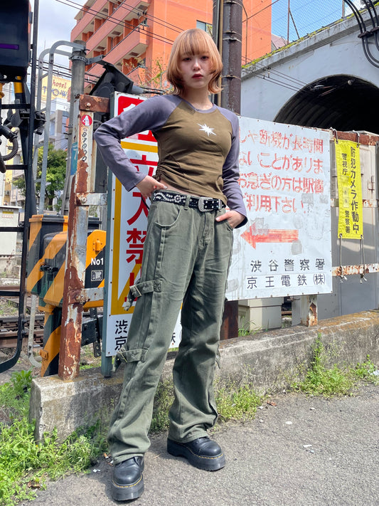 ハトメデニムパンツ DPA20253