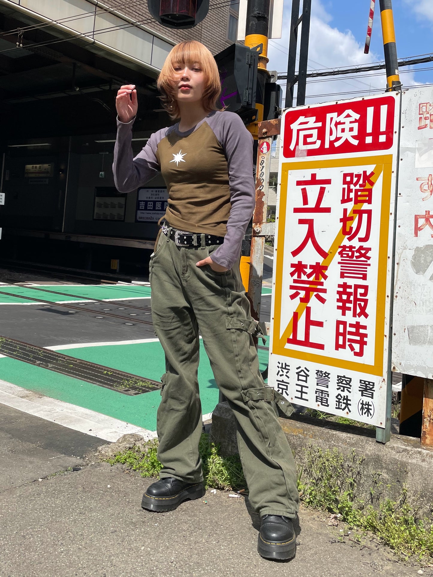 ハトメデニムパンツ DPA20253