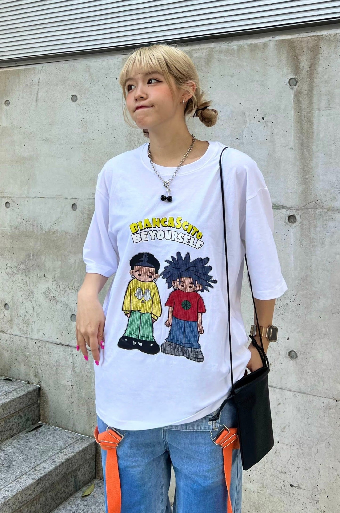 BOYSユニセックスオーバーTシャツ DPA66021