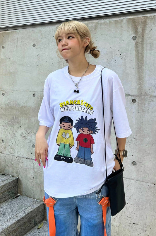 BOYSユニセックスオーバーTシャツ DPA66021