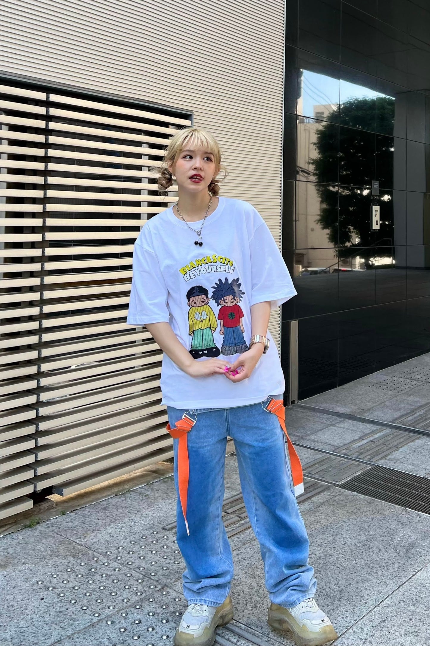 BOYSユニセックスオーバーTシャツ DPA66021