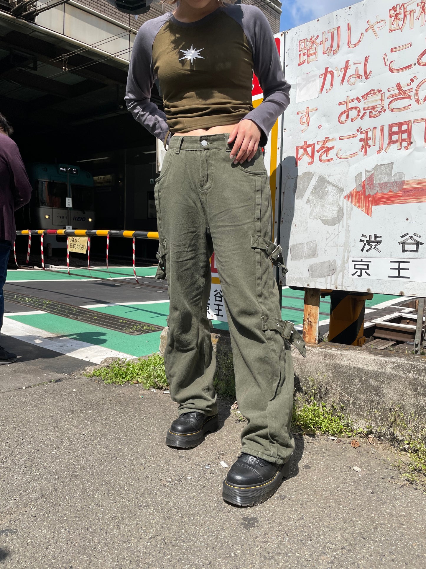 ハトメデニムパンツ DPA20253