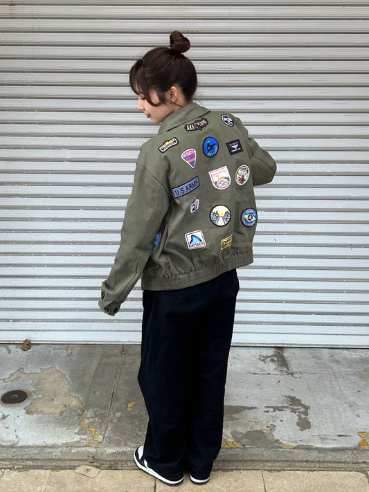 ワッペンミリタリージャケット DPA61167