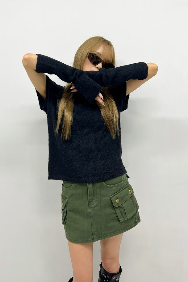 パンツ付きヴィンテージスカート DPB06022