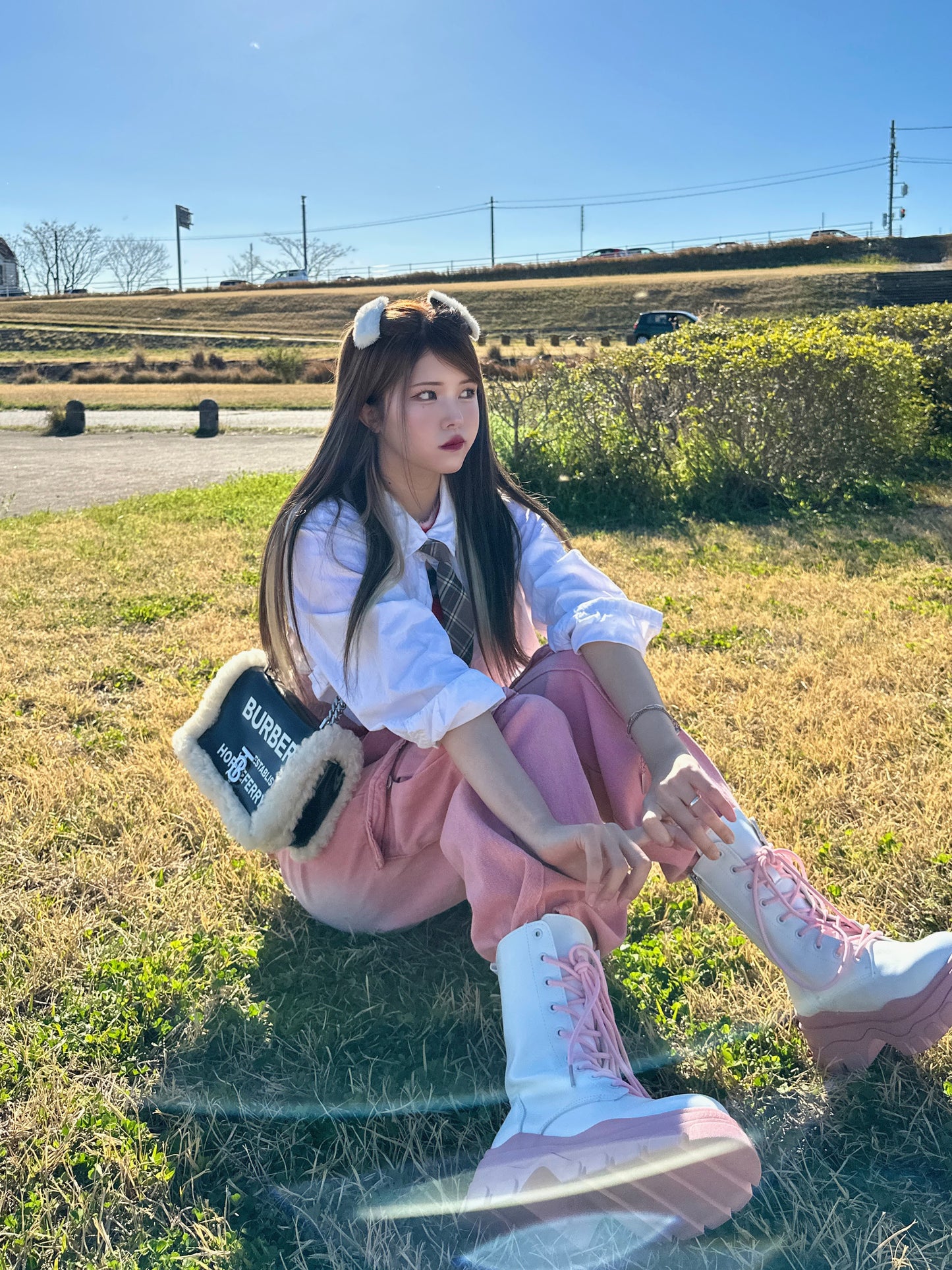 ピンクグラデーションパンツ DPB39077