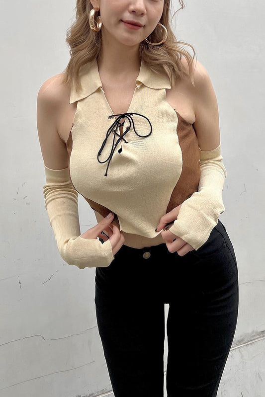 アームウォーマー付きキャミソール DPA69005