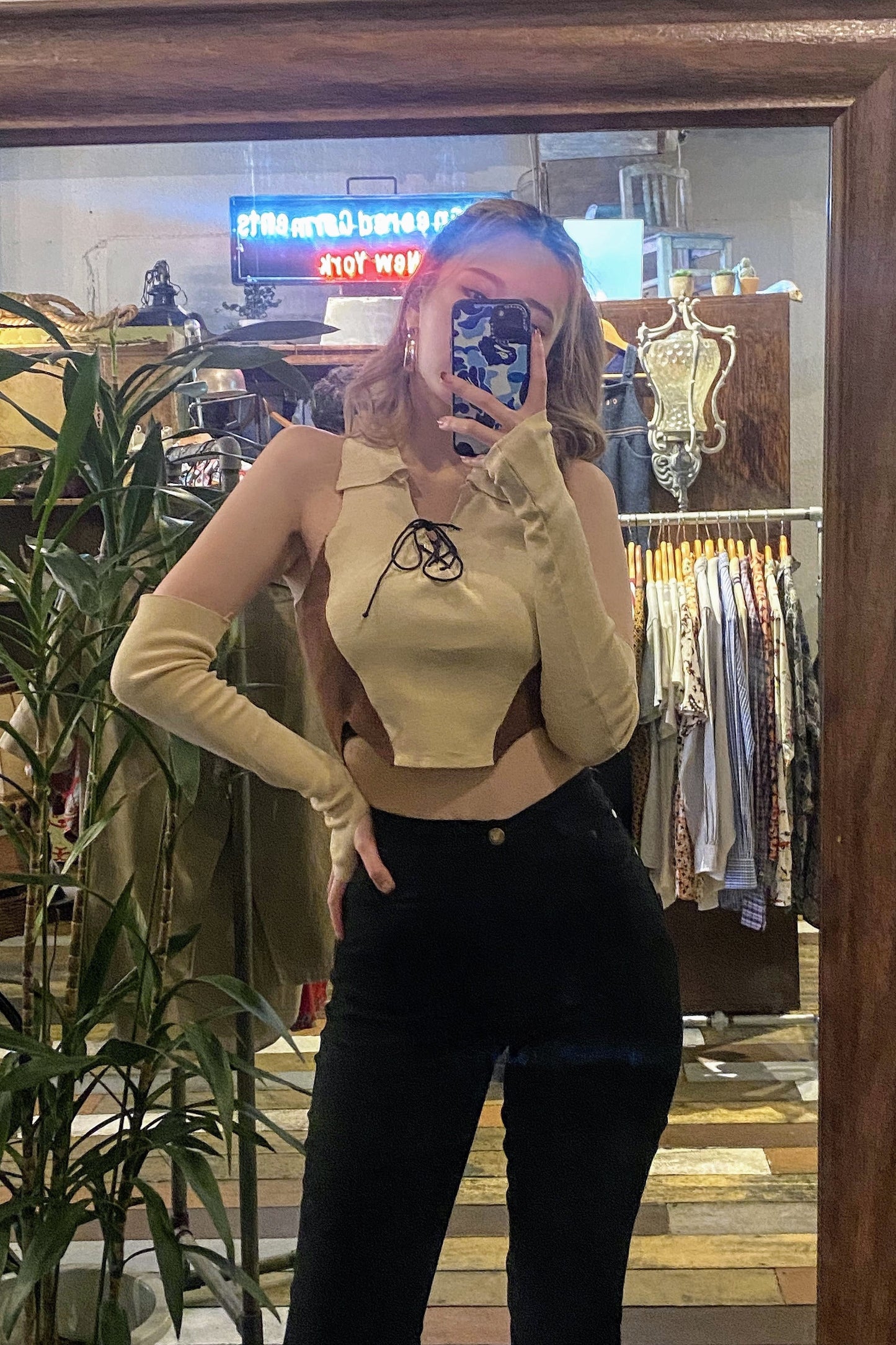 アームウォーマー付きキャミソール DPA69005