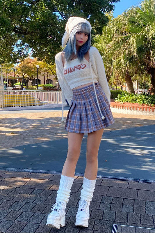 キャミソール付きクロップドカーディガン DPA99059