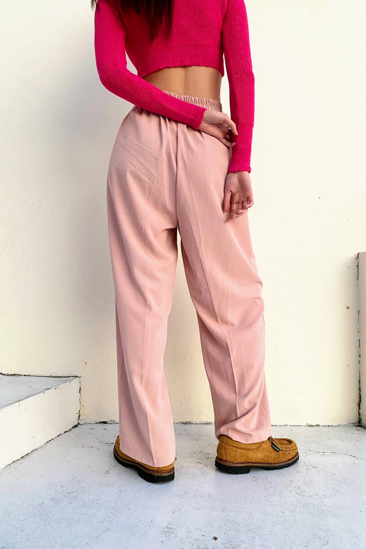 ピンクスーツスラックス DPA33006