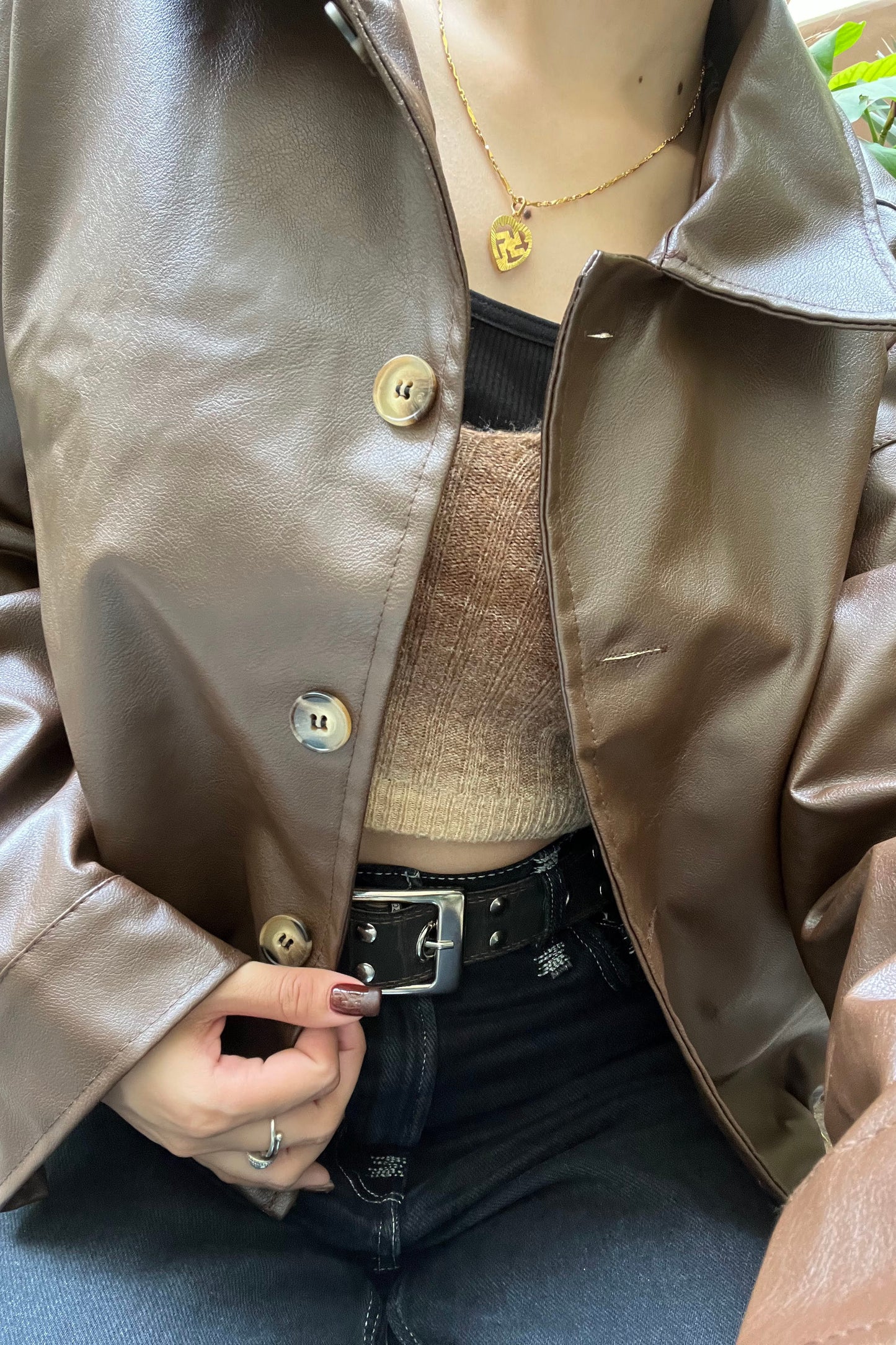 フェイクレザージャケット DPA39111