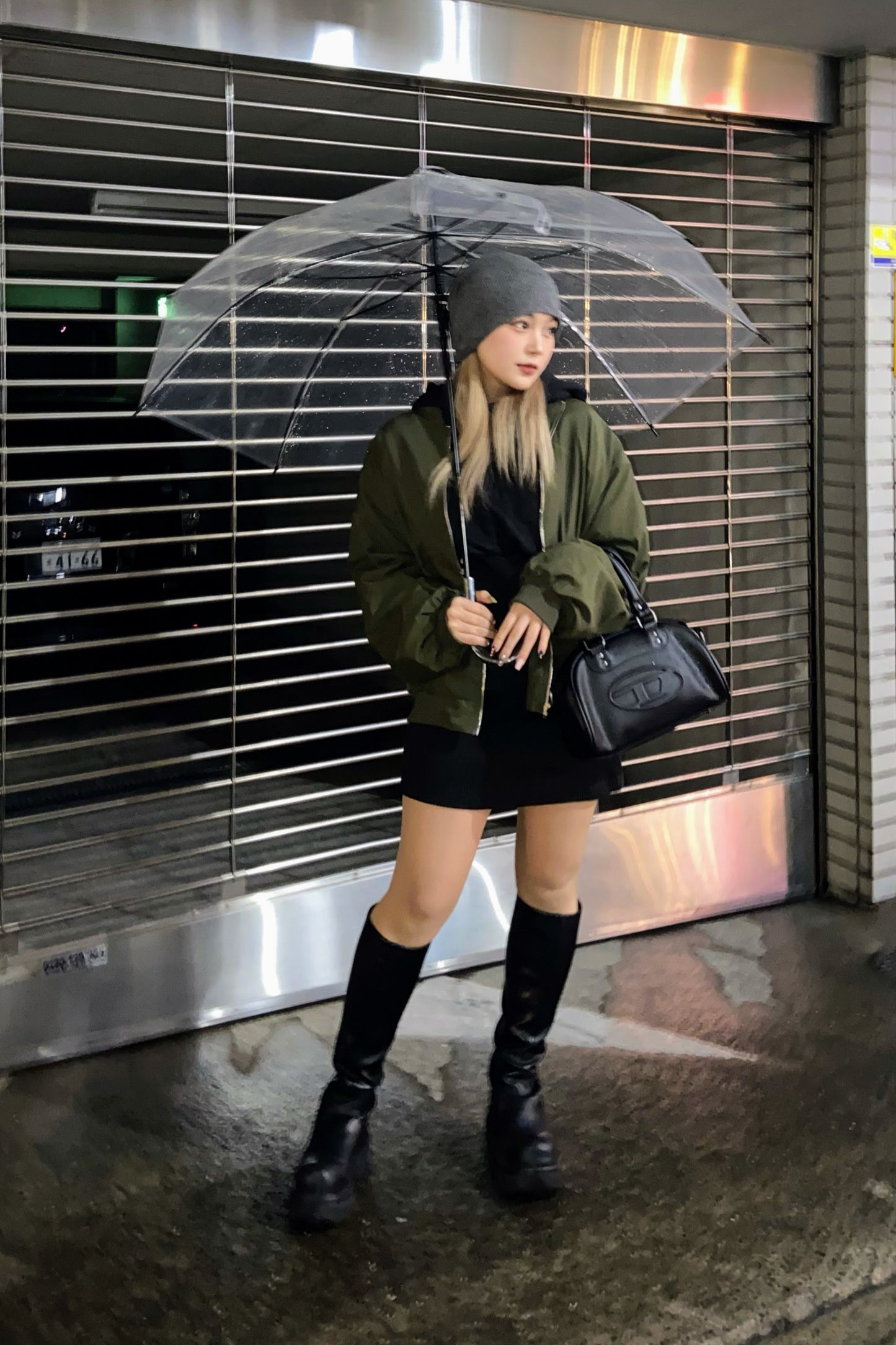 シンプルカーキージャケット DPB08053