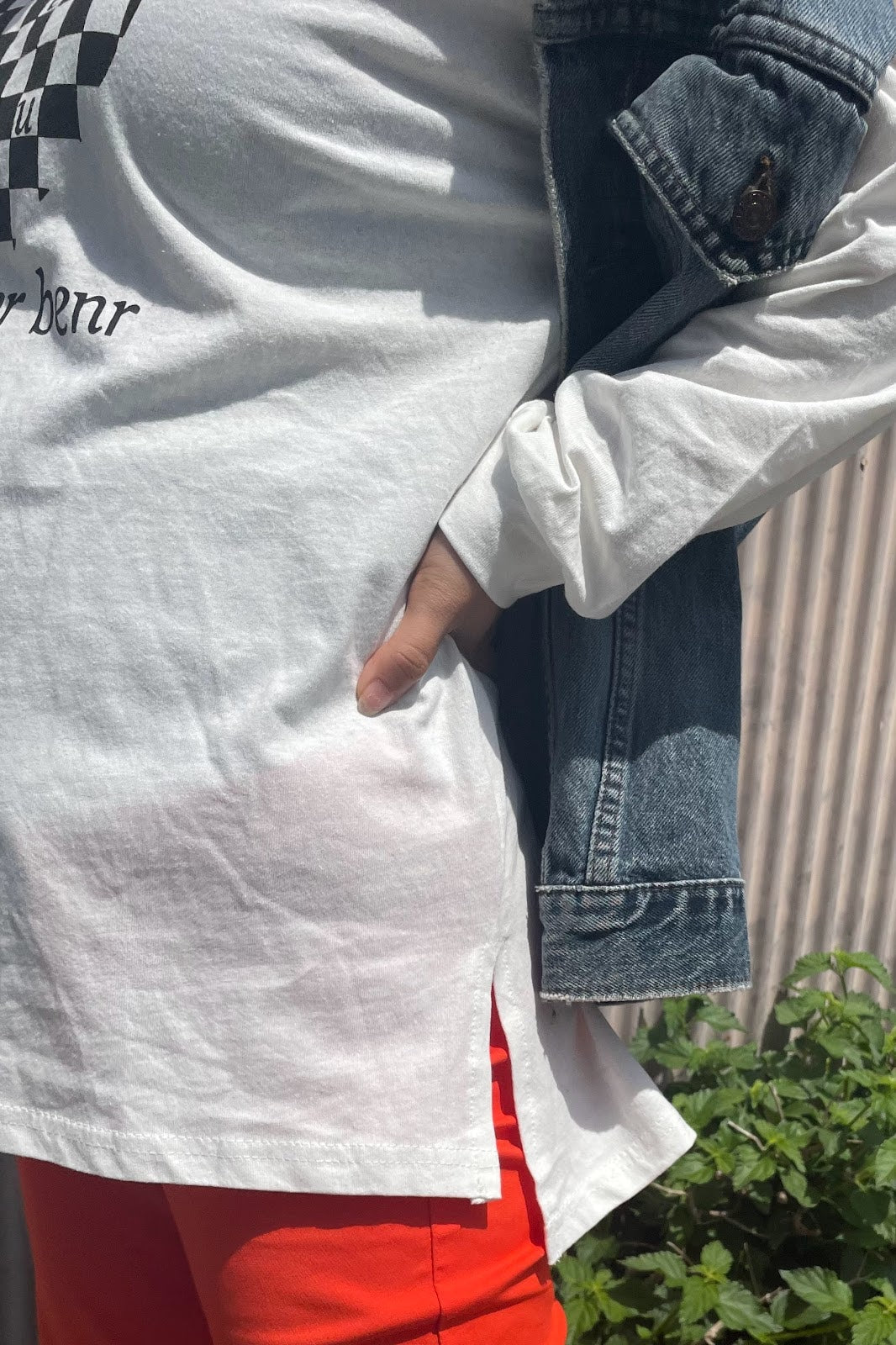 チェッカーハートTシャツ DPA27023