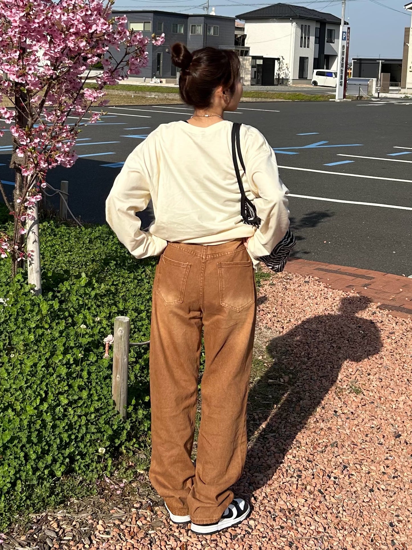 ブラウンデニムパンツ DPA61204