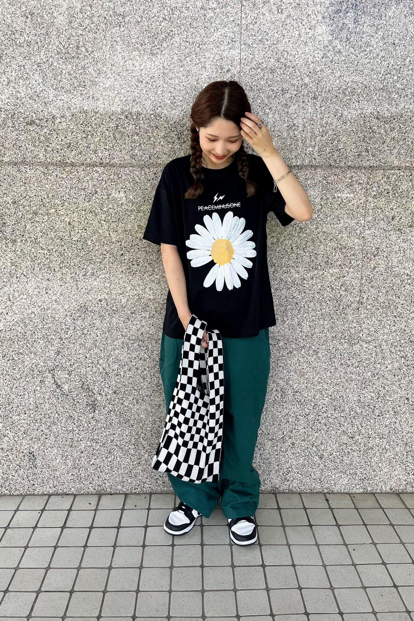 フラワーTシャツ DPA61057