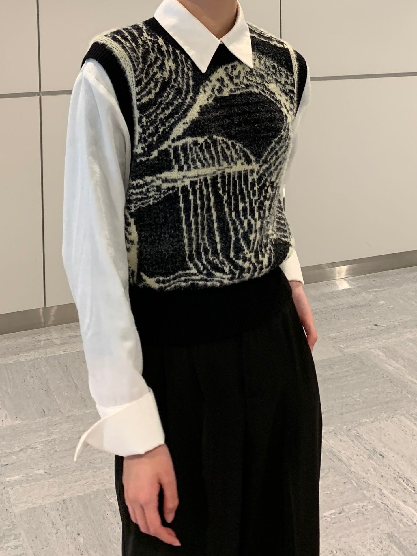 デザインニットベスト DPA76127