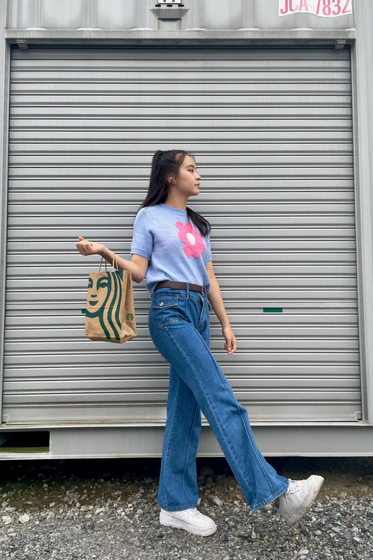 フラワーサマーニットT DPA46053