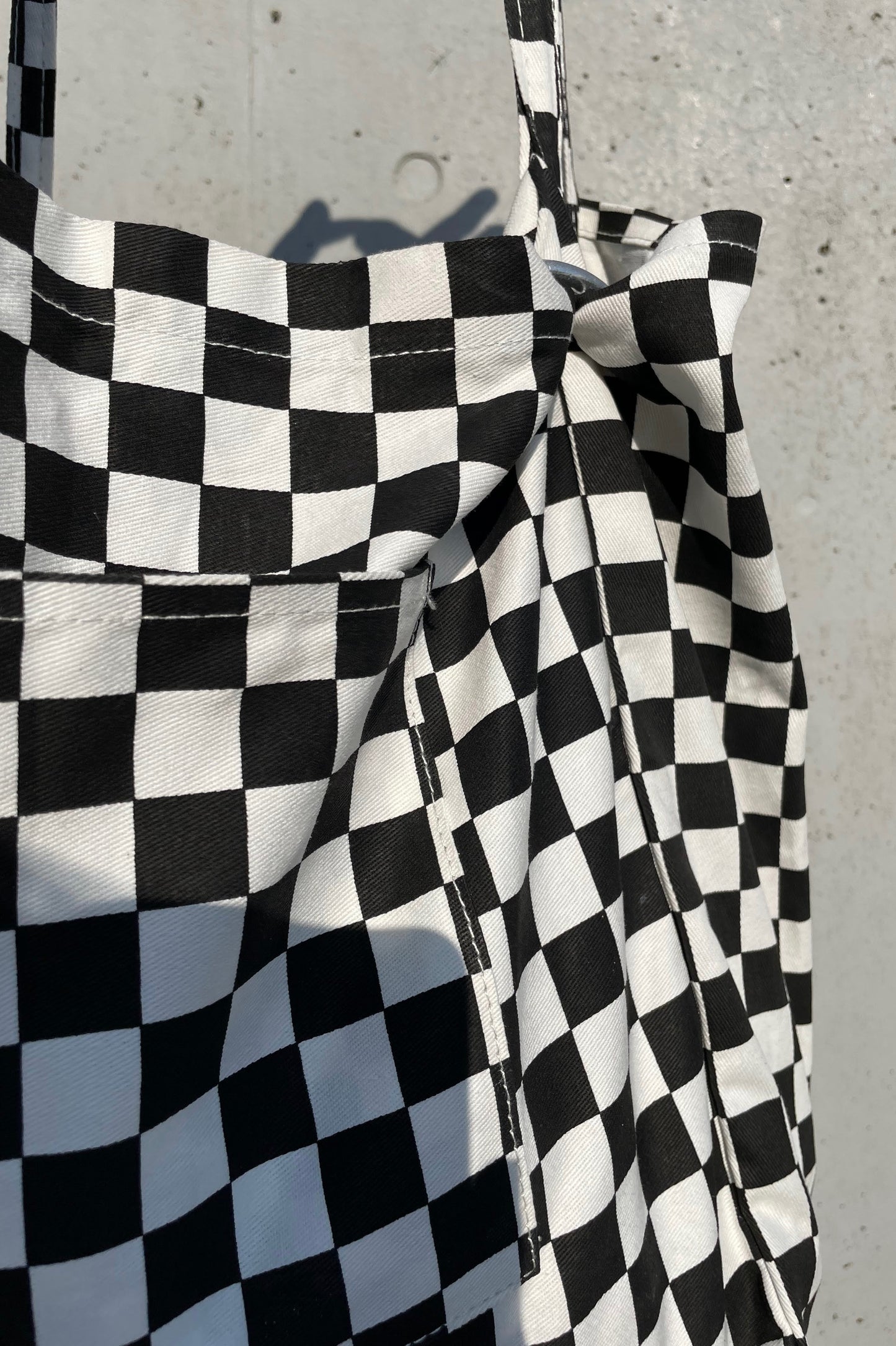 チェッカートートバッグ DPA27025