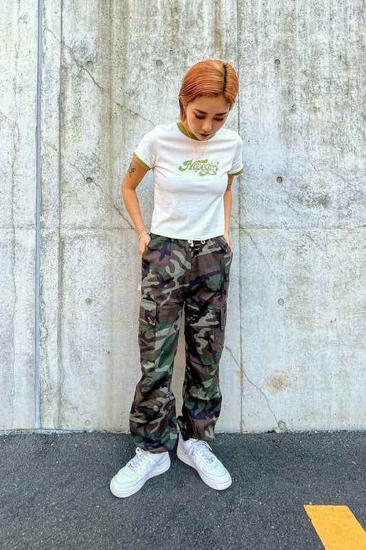 迷彩ワイドパンツ DPA87034