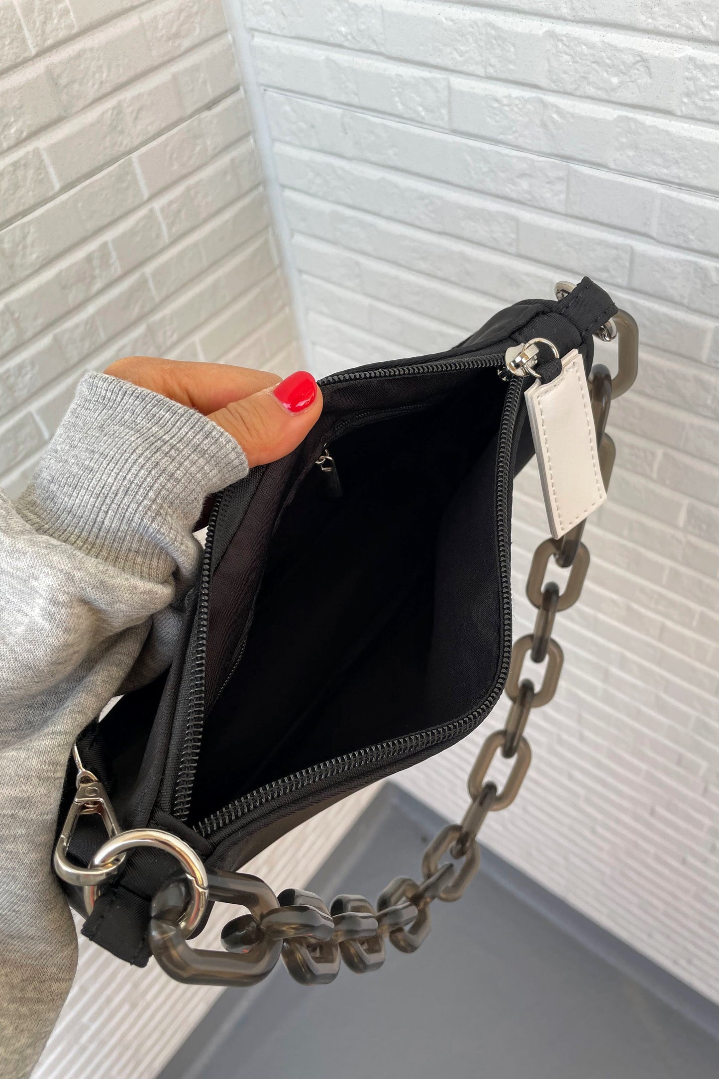 チェーンナイロンショートバッグ DPA03091