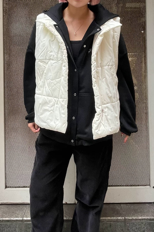 ホワイトダウンオーバーベスト DPA87062