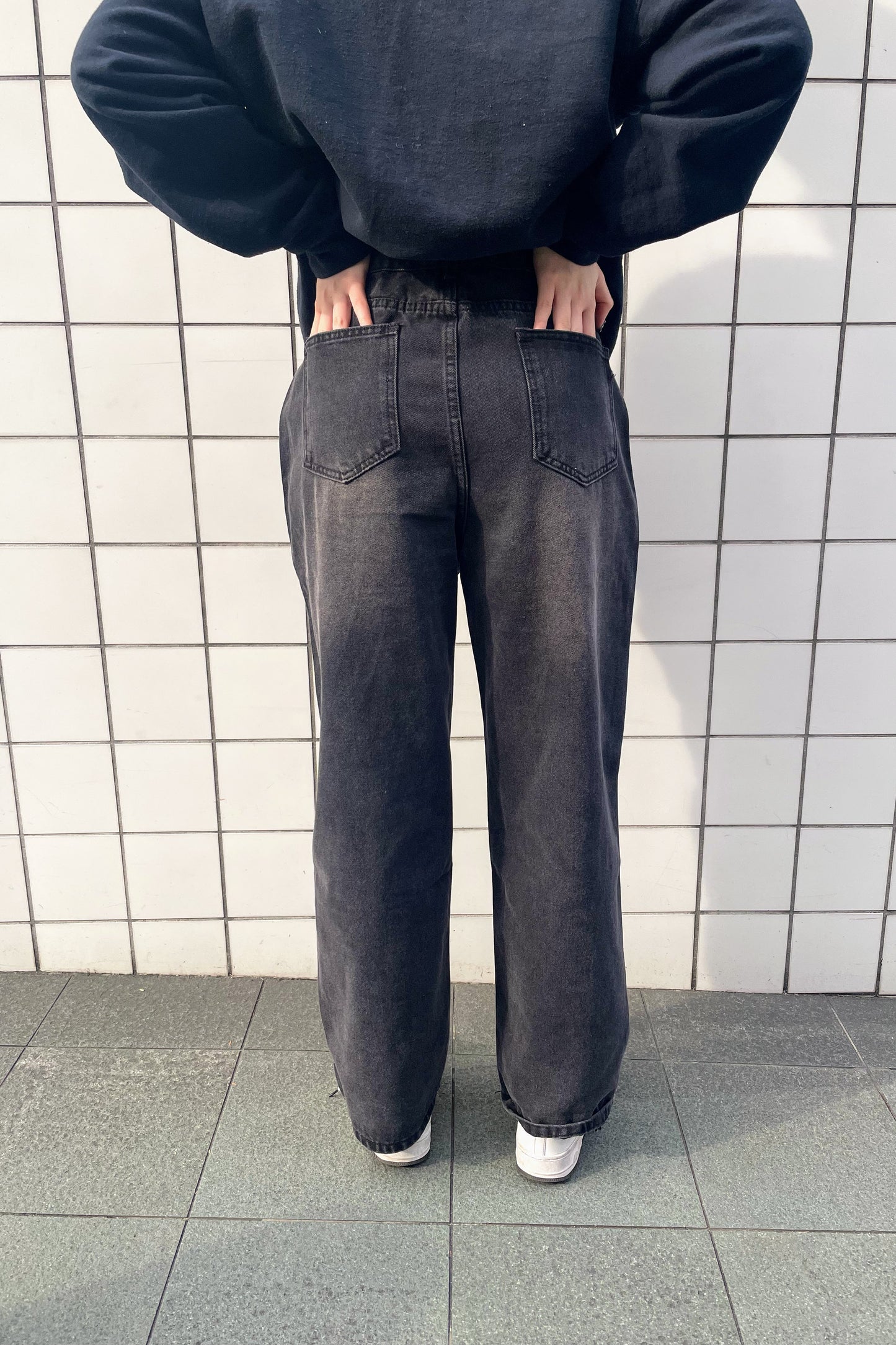ボタンデニムパンツ DPA46131