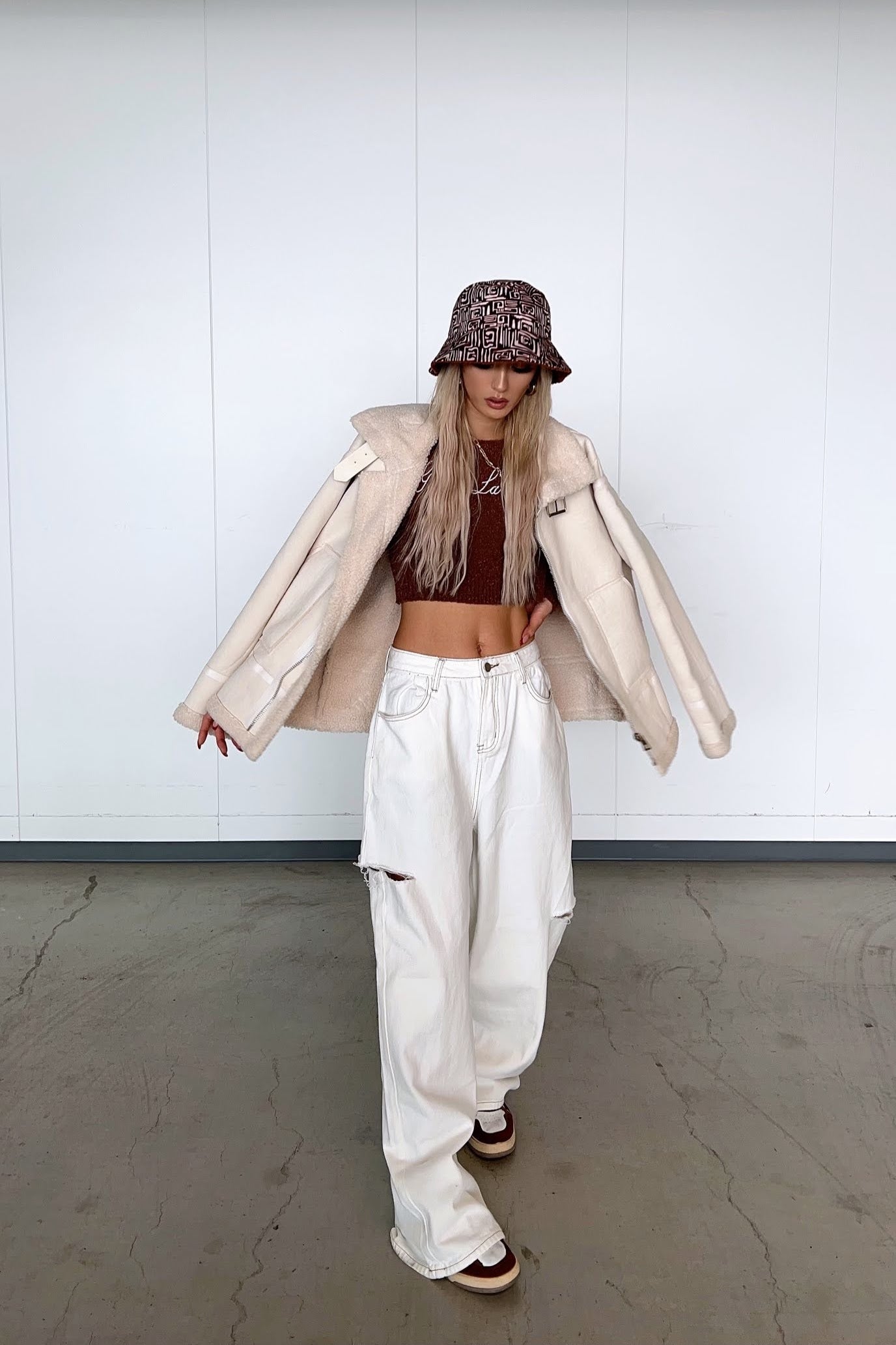 ワイドデニムパンツ DPB10028