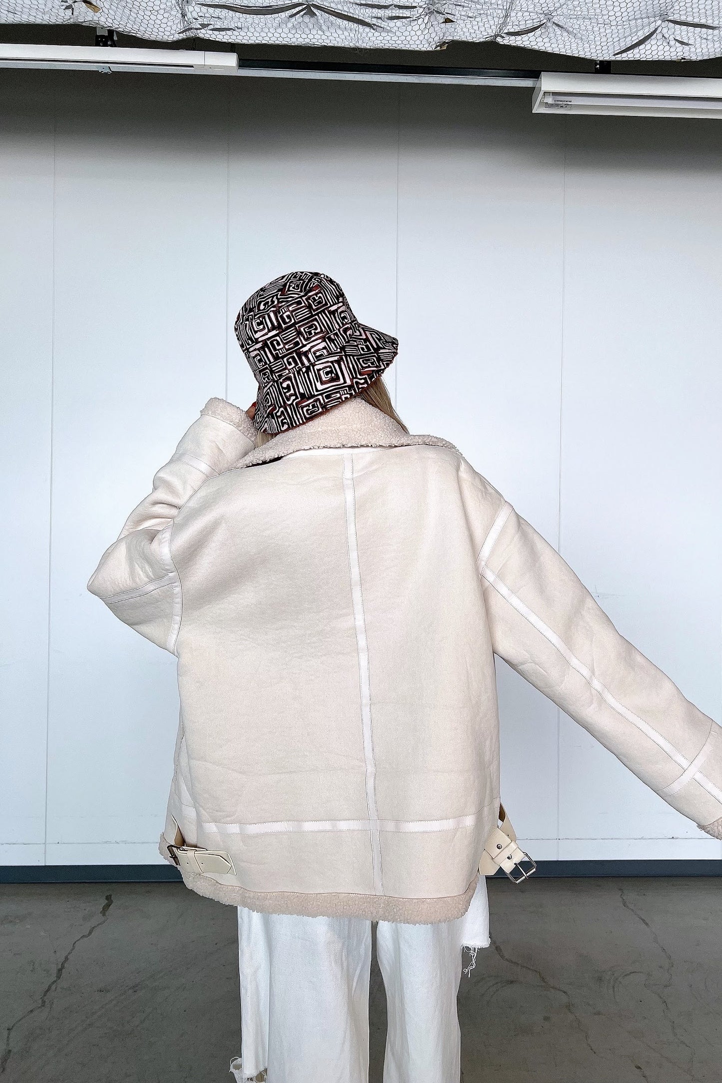 ホワイトムートンジャケット DPB10052