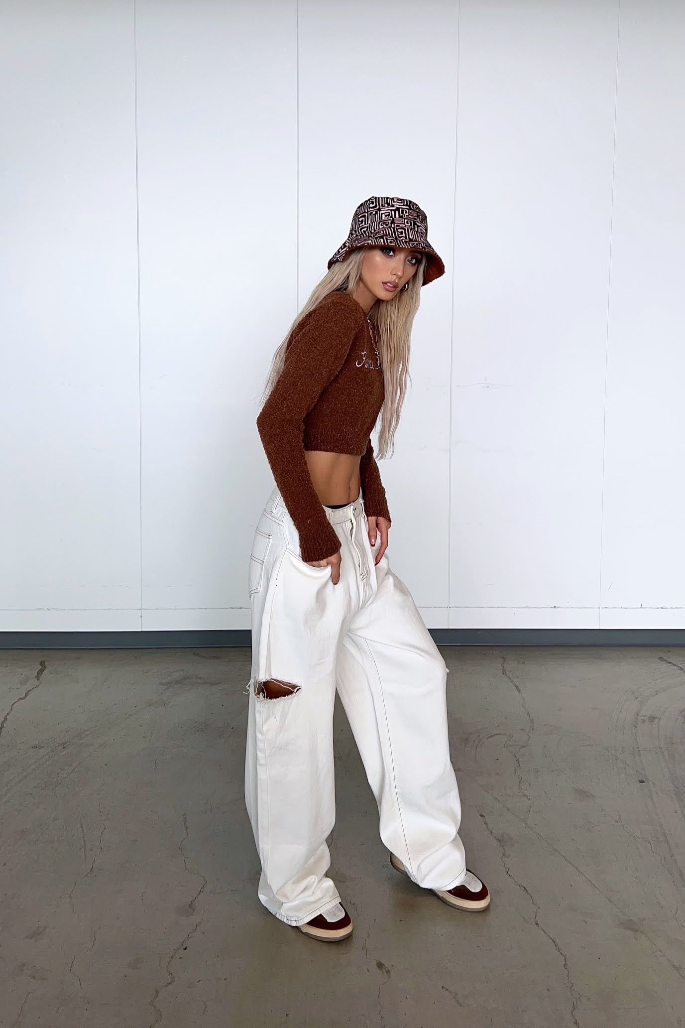 ワイドデニムパンツ DPB10028