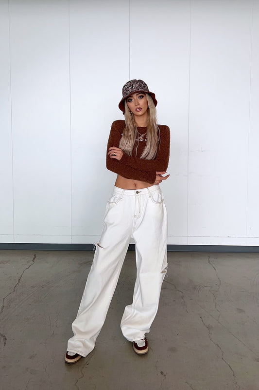 ワイドデニムパンツ DPB10028