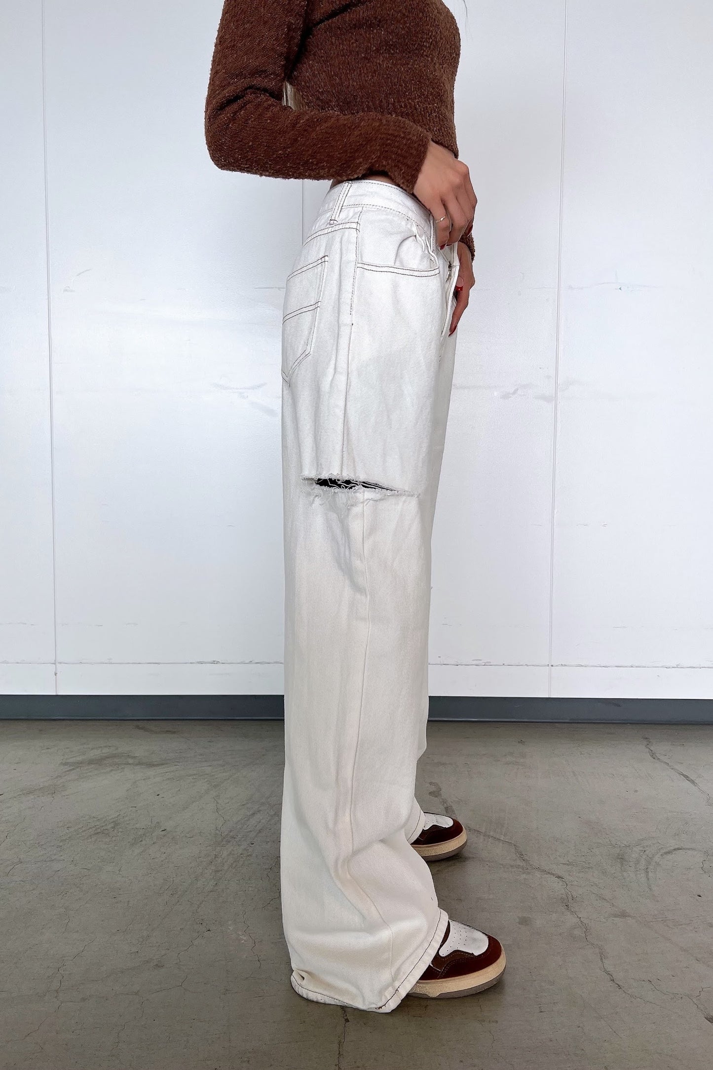 ワイドデニムパンツ DPB10028