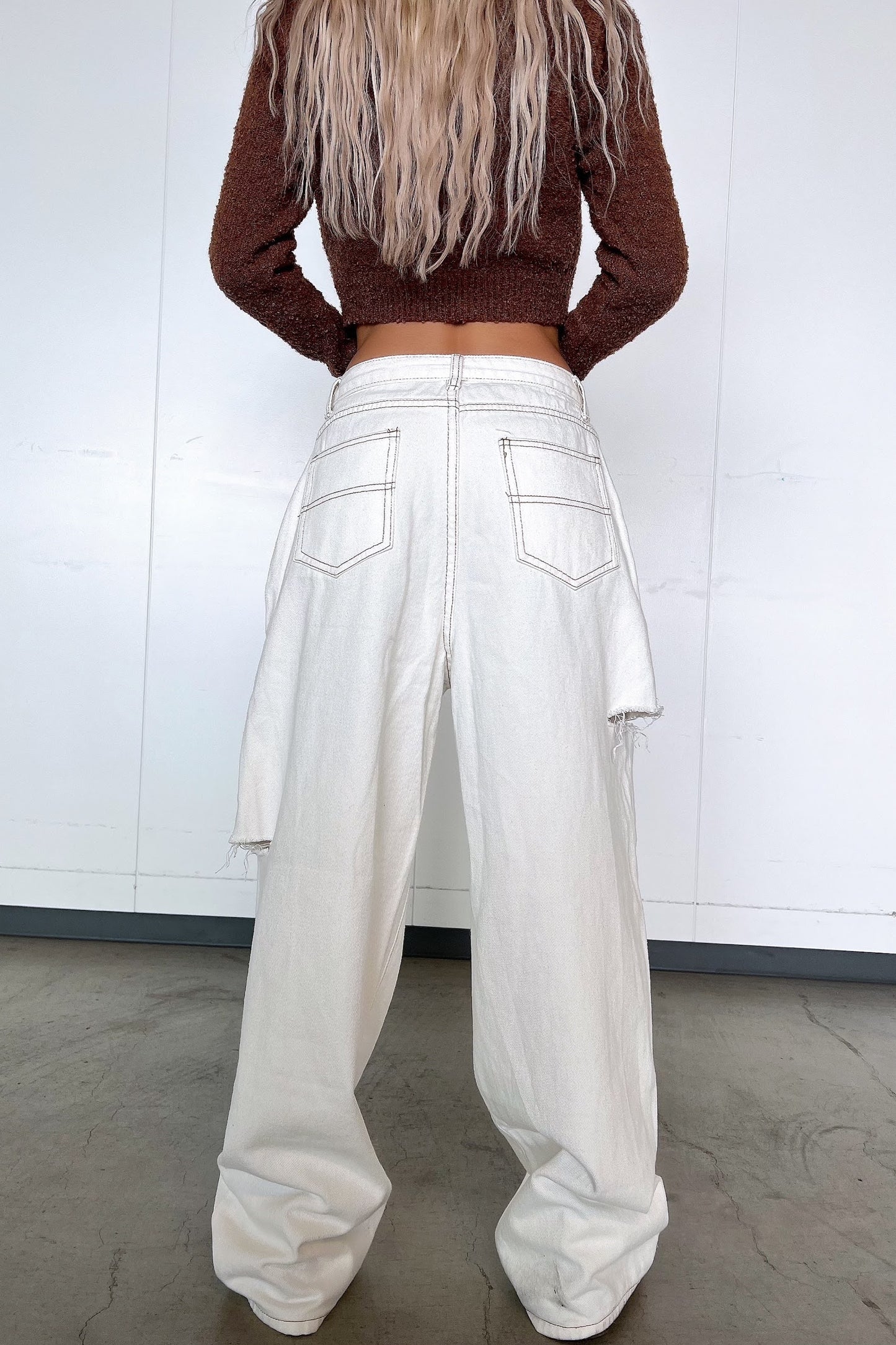 ワイドデニムパンツ DPB10028