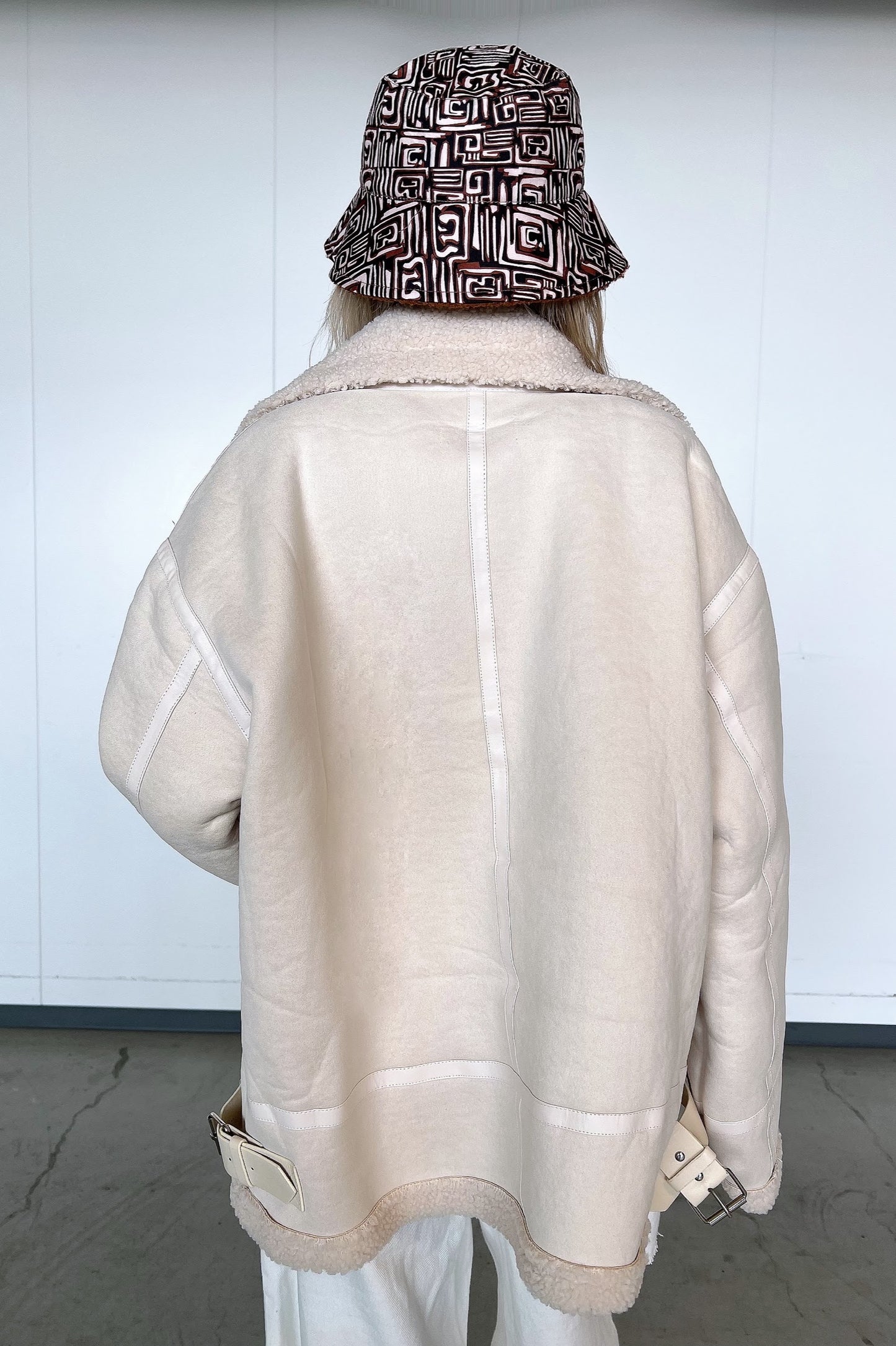 ホワイトムートンジャケット DPB10052