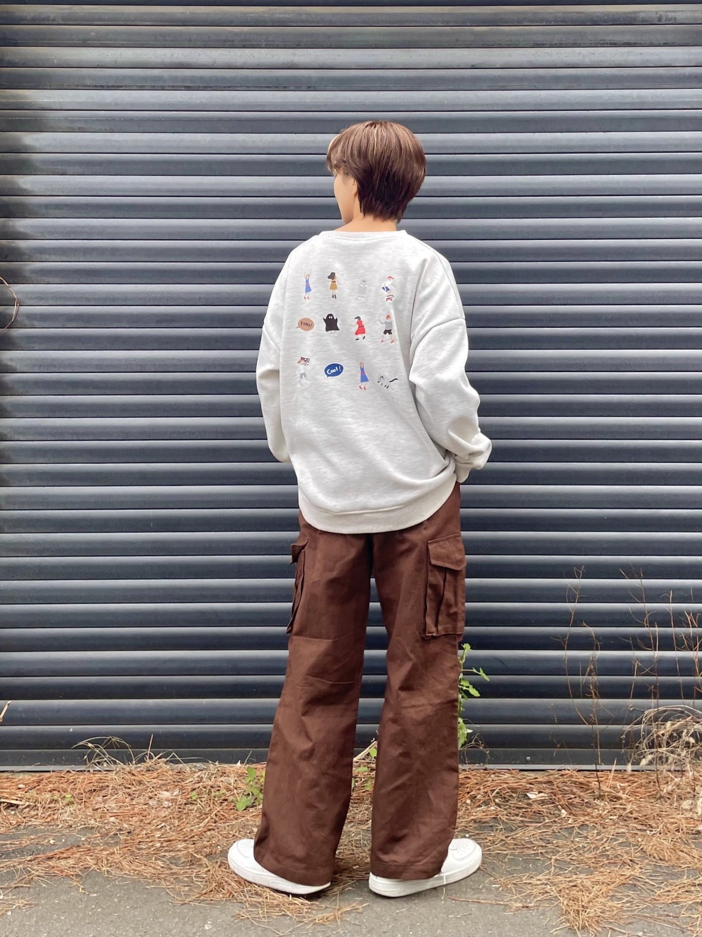 ブラウンカーゴパンツ DPA96131