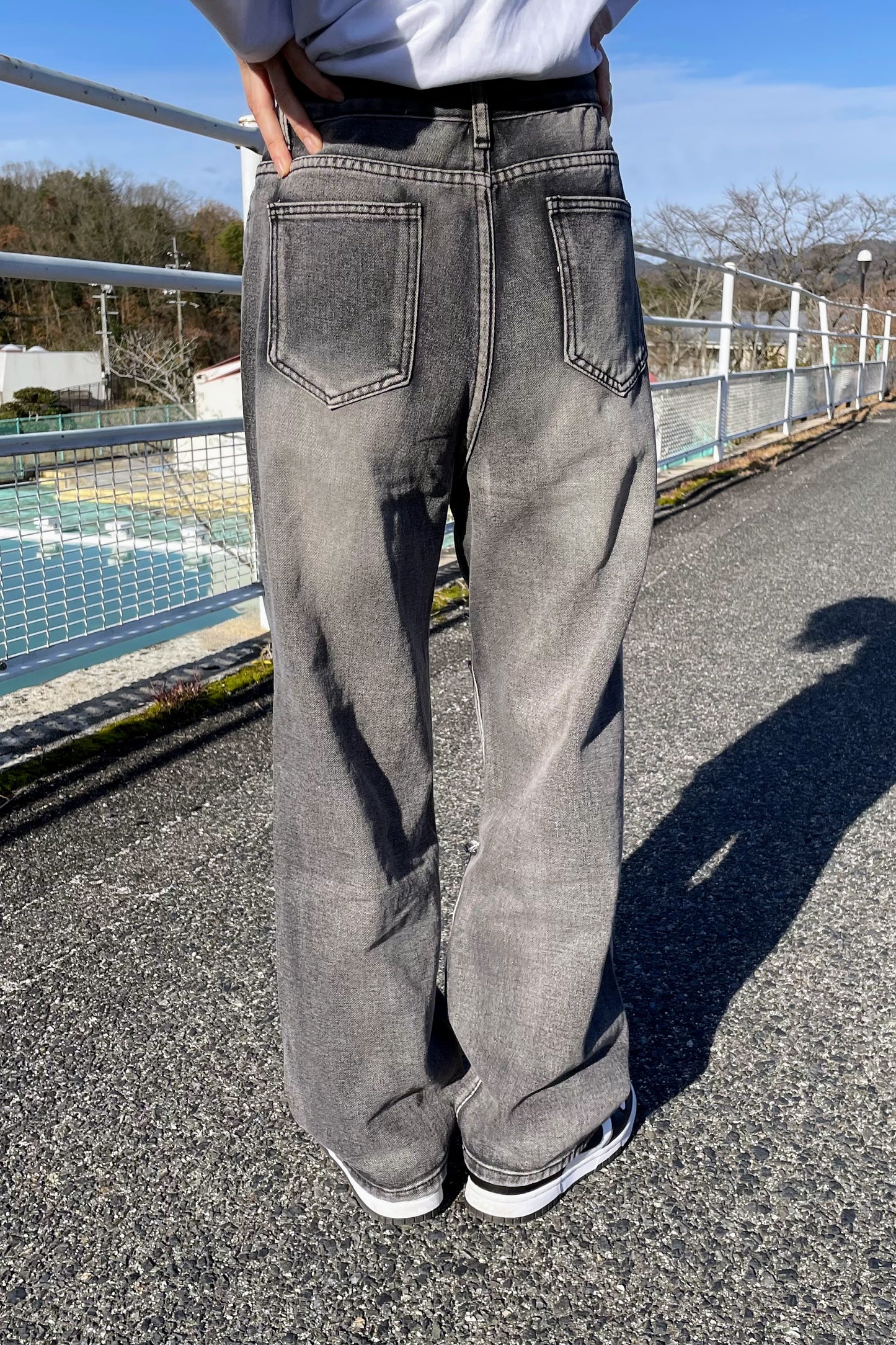 ルーズダメージデニム DPA61129